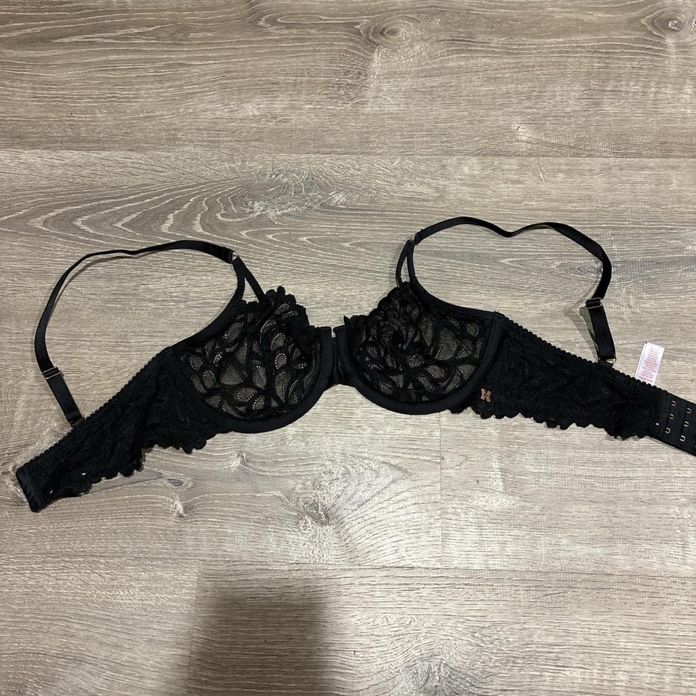 Savage x Fenty Black Lace Bralette